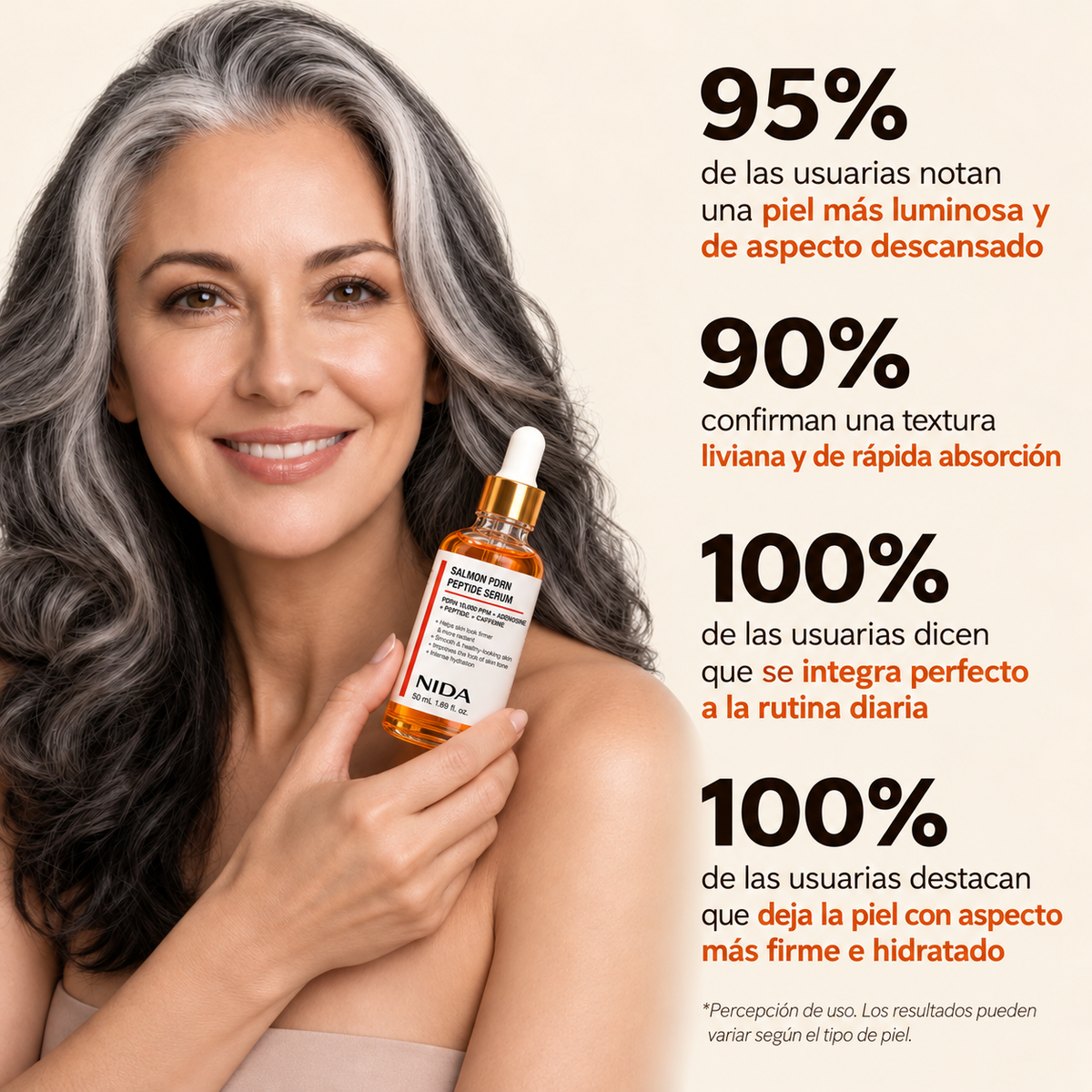 Serum con ADN de Salmón: ¿Por qué las coreanas se ponen ADN de salmón en la cara?