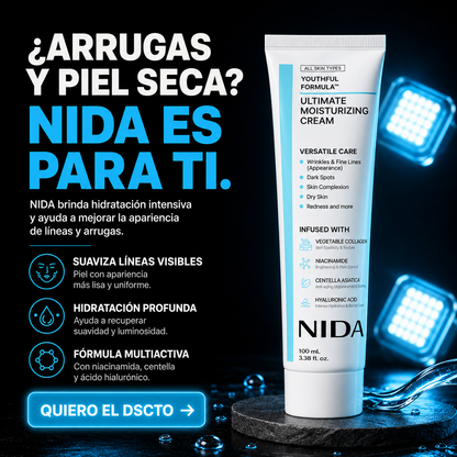 Crema Nida® - Rejuvenece tu piel desde el primer momento