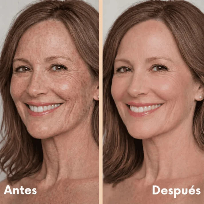 Base de Maquillaje Antiedad con SPF 50 – Se Adapta a tu Tono de Piel