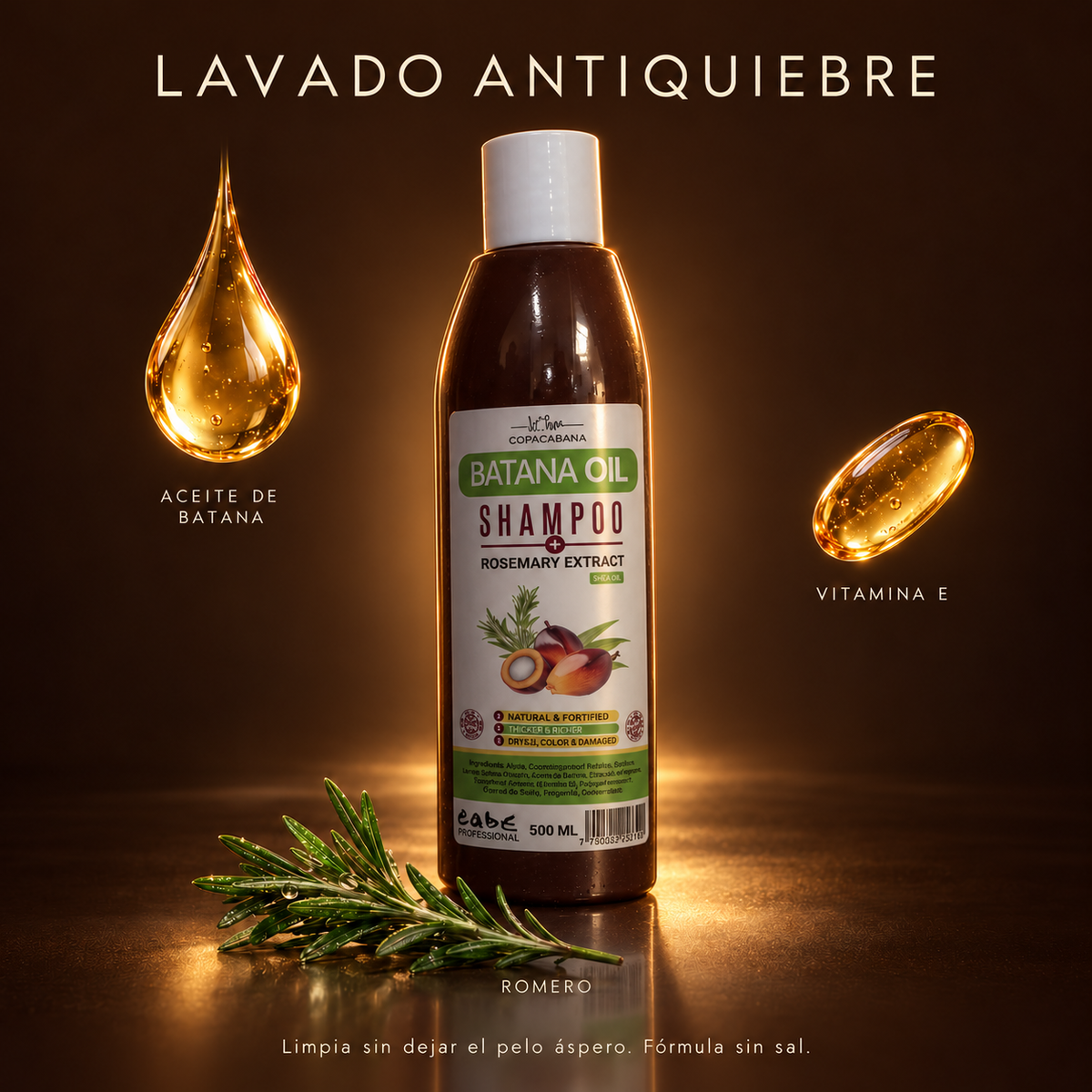 No es caída, es quiebre: el Shampoo de Batana que cuida el pelo que ya tienes