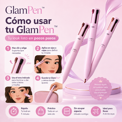 GlamPen™ – Lápiz de Maquillaje 4 en 1
