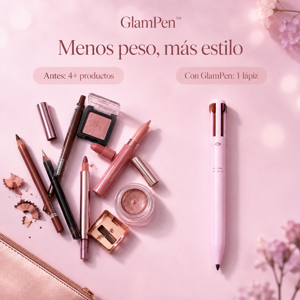 GlamPen™ – Lápiz de Maquillaje 4 en 1