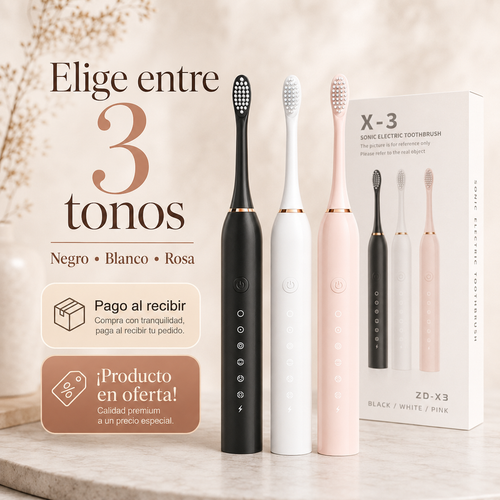 Cepillo de Dientes Eléctrico Recargable