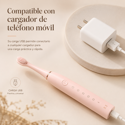 Cepillo de Dientes Eléctrico Recargable