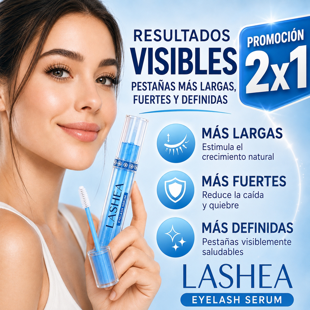 LASHEA™ SERUM de Pestañas - Promoción 2x1