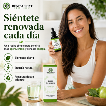 Clorofila Benevolent - Pureza natural que se siente