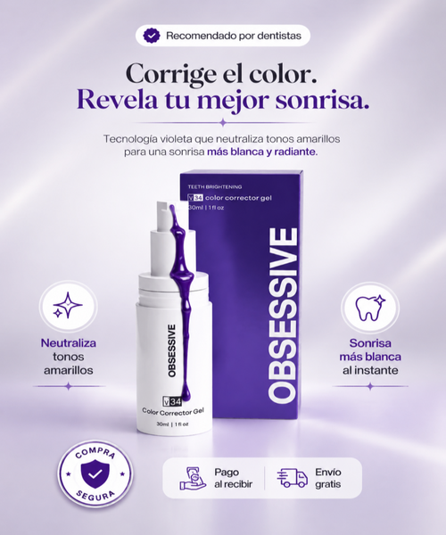 Pastal Dental Blanqueadora 🦷 - Corrector de color V34