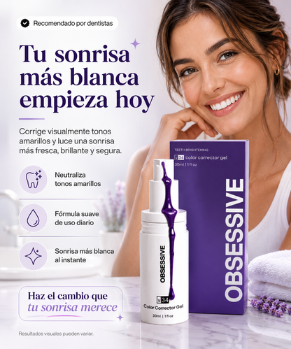 Pastal Dental Blanqueadora 🦷 - Corrector de color V34