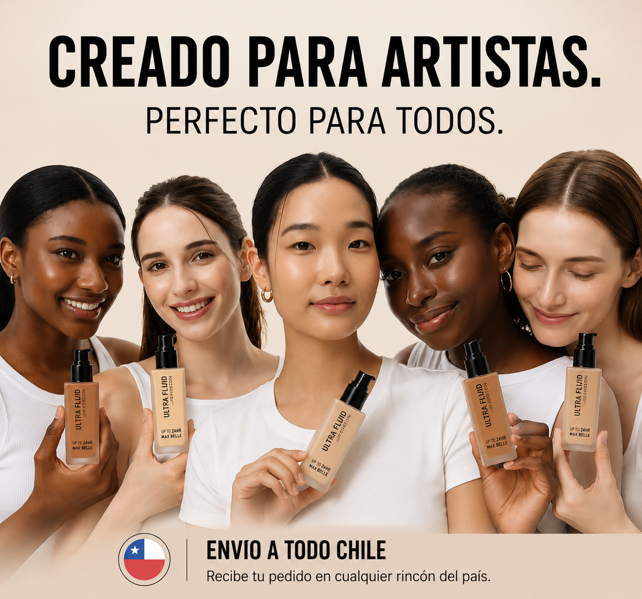 Base Juventud 2 en 1™ — Cobertura natural y tono autoajustable
