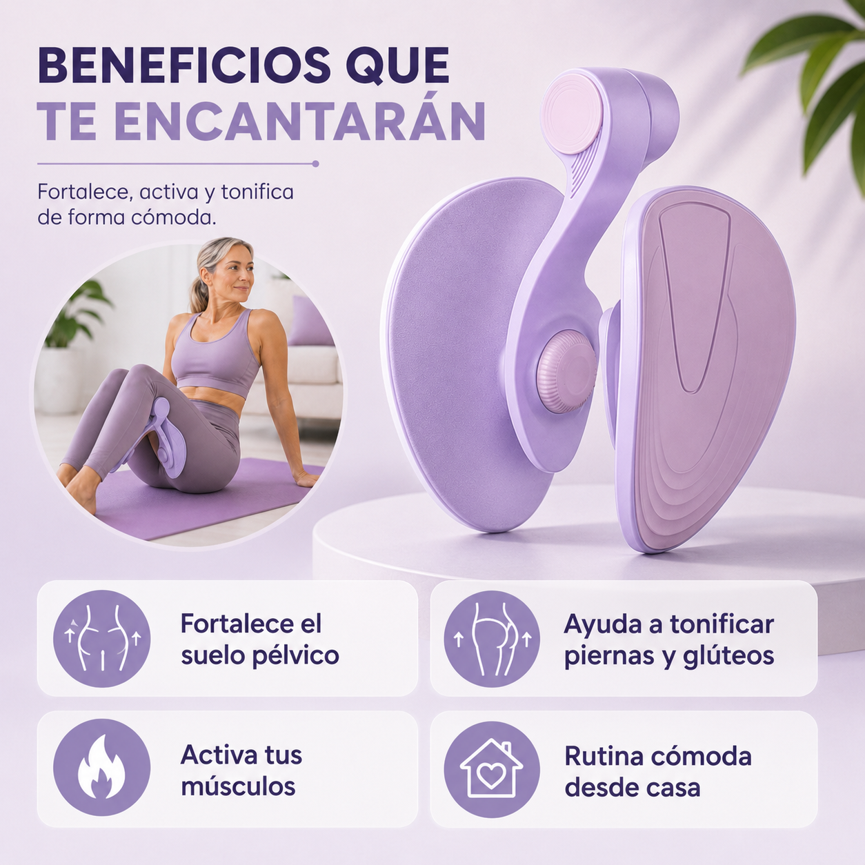 EJERCITADOR DE PELVIS - TONIFICA TU CUERPO DESDE CASA