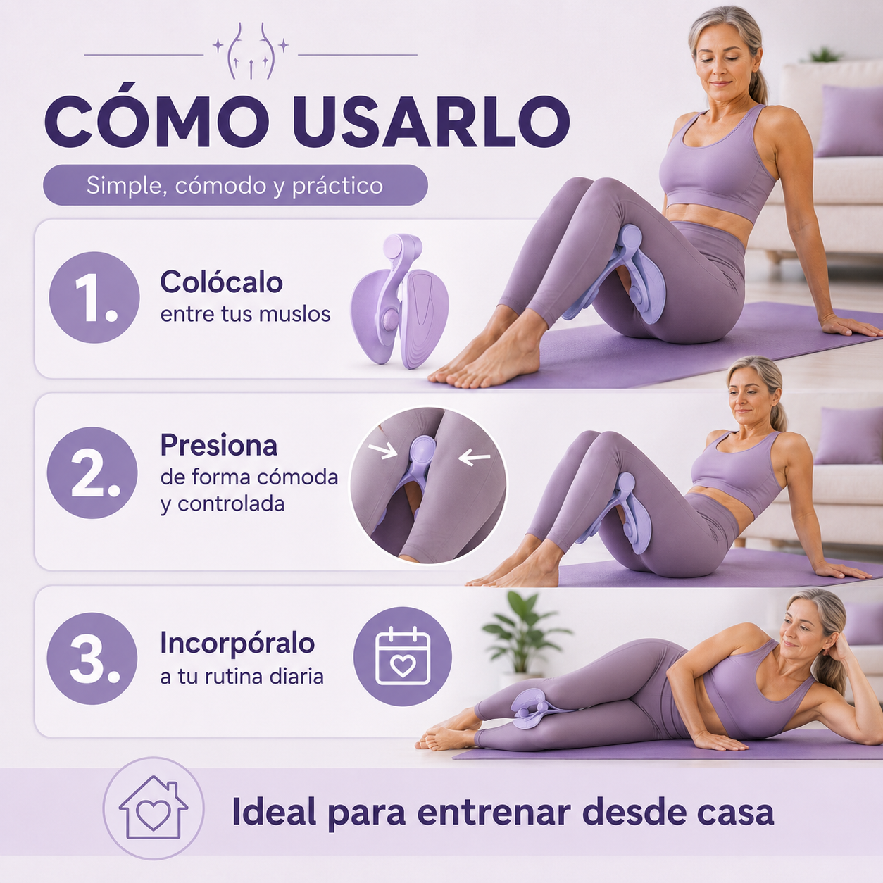 EJERCITADOR DE PELVIS - TONIFICA TU CUERPO DESDE CASA
