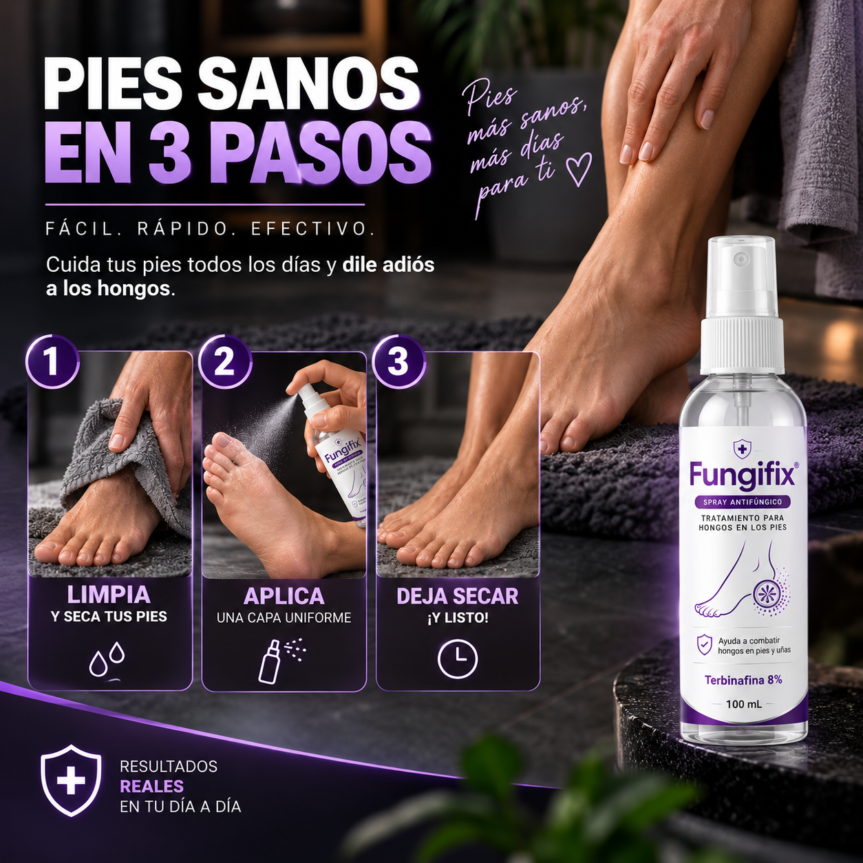FungiFix® - Spray Antihongos Avanzado