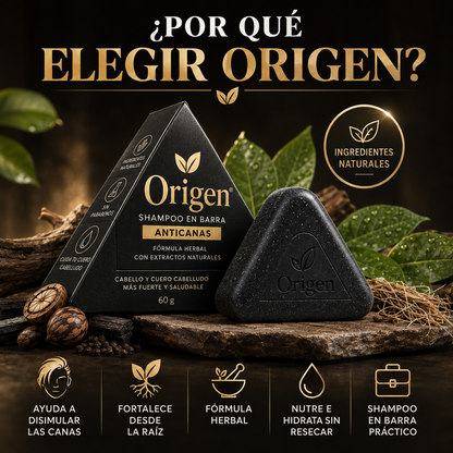 Origen® Shampoo - Devuelve el color a tu cabello