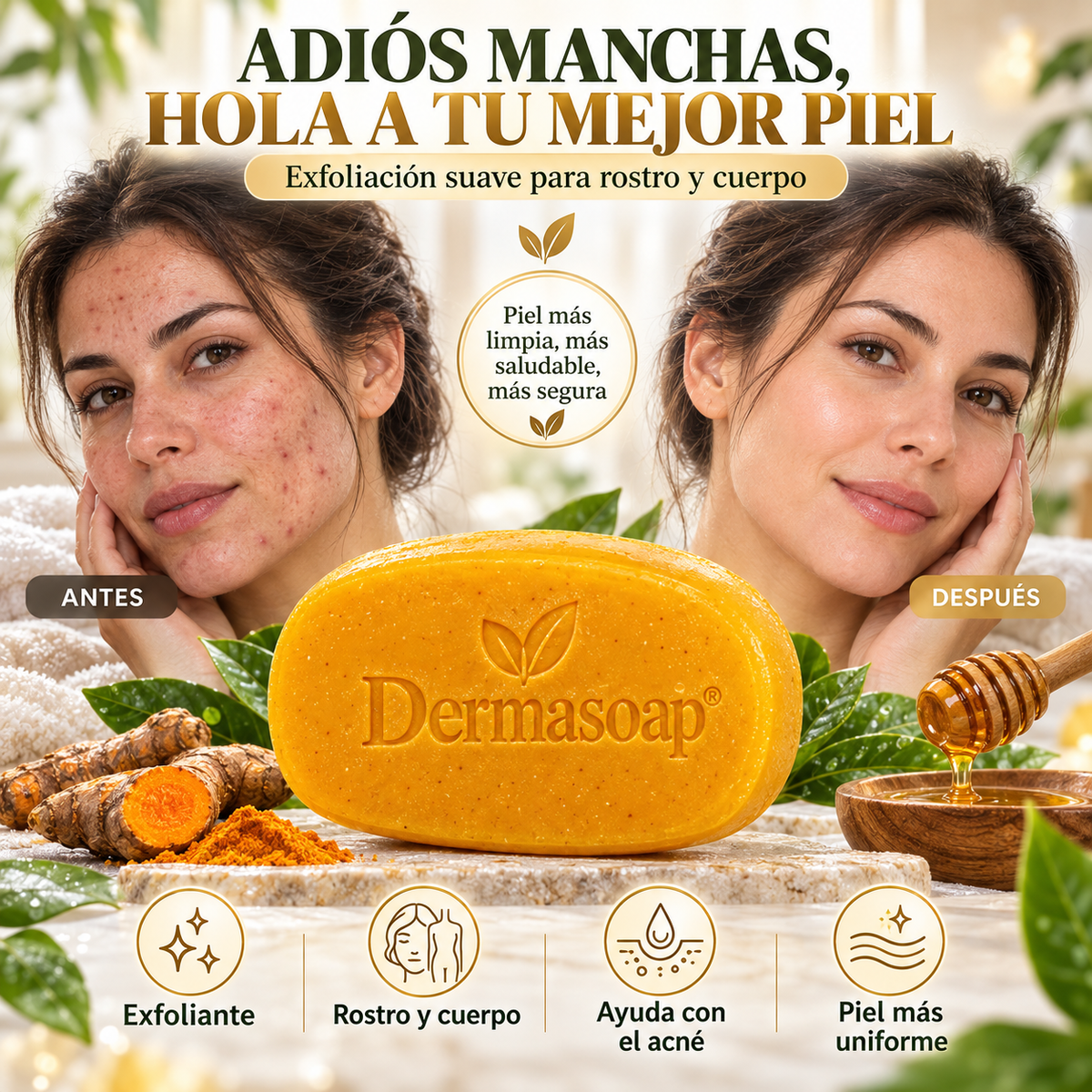 Dermasoap® - Adiós imperfecciones | Promoción 2X1
