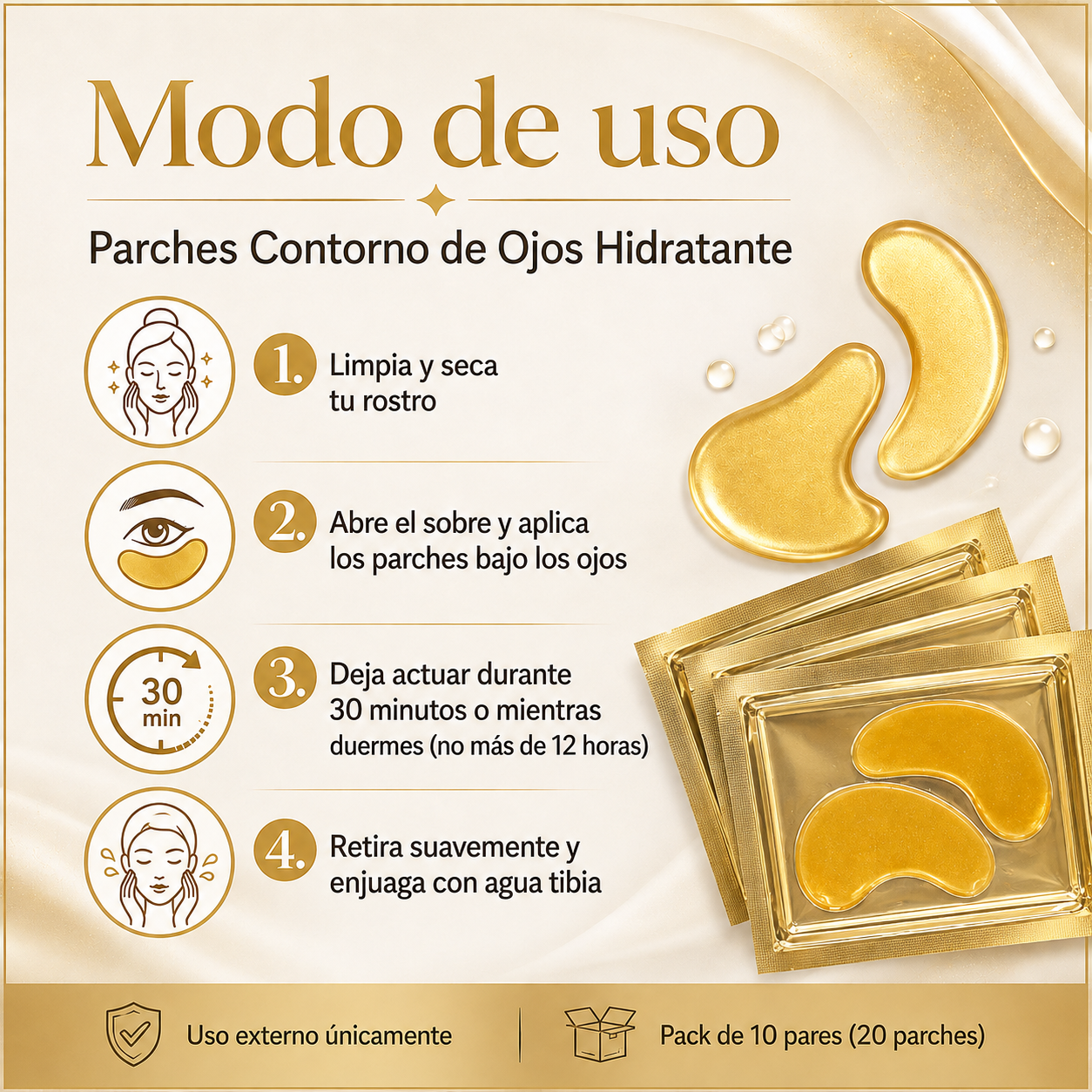 PARCHES OJERAS - PROMOCIÓN PACK SOLO HOY ✨
