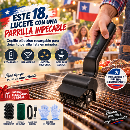 GRILL CLEANER® - Cepillo eléctrico para parrillas