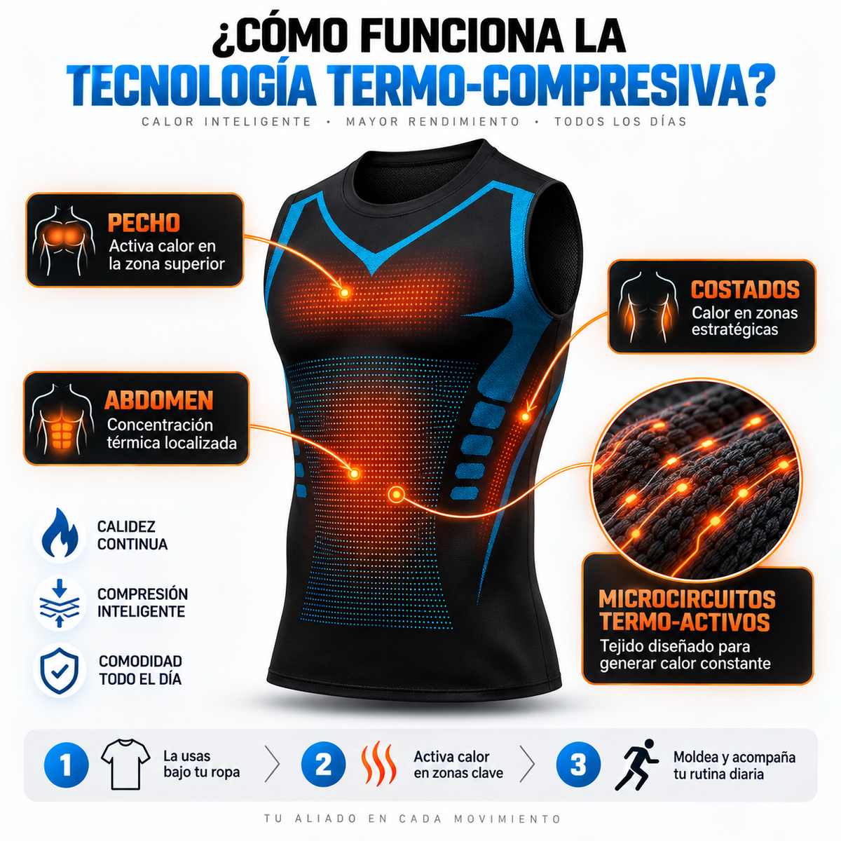 Camiseta Termo-Compresiva: No es una camiseta común