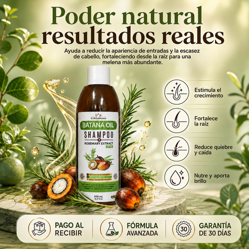 Shampoo Batana - Rescata tu cabello naturalmente