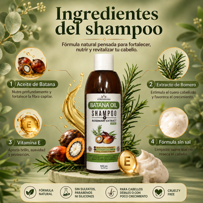 Shampoo Batana - Rescata tu cabello naturalmente
