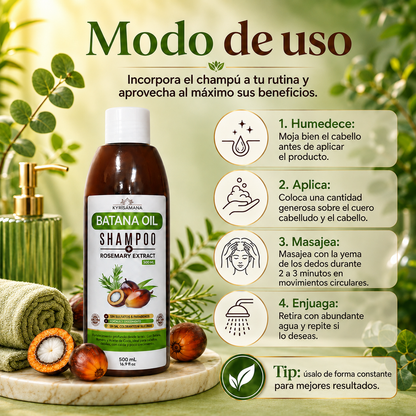 Shampoo Batana - Rescata tu cabello naturalmente