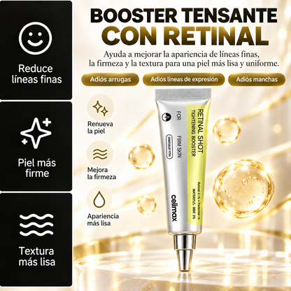 RETINAL SHOT : Menos arrugas y poros visibles en 4 semanas, mientras duermes