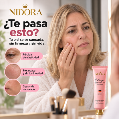 Mascarilla Nocturna con Colágeno - La Formula Alemana que Necesitas 🇩🇪