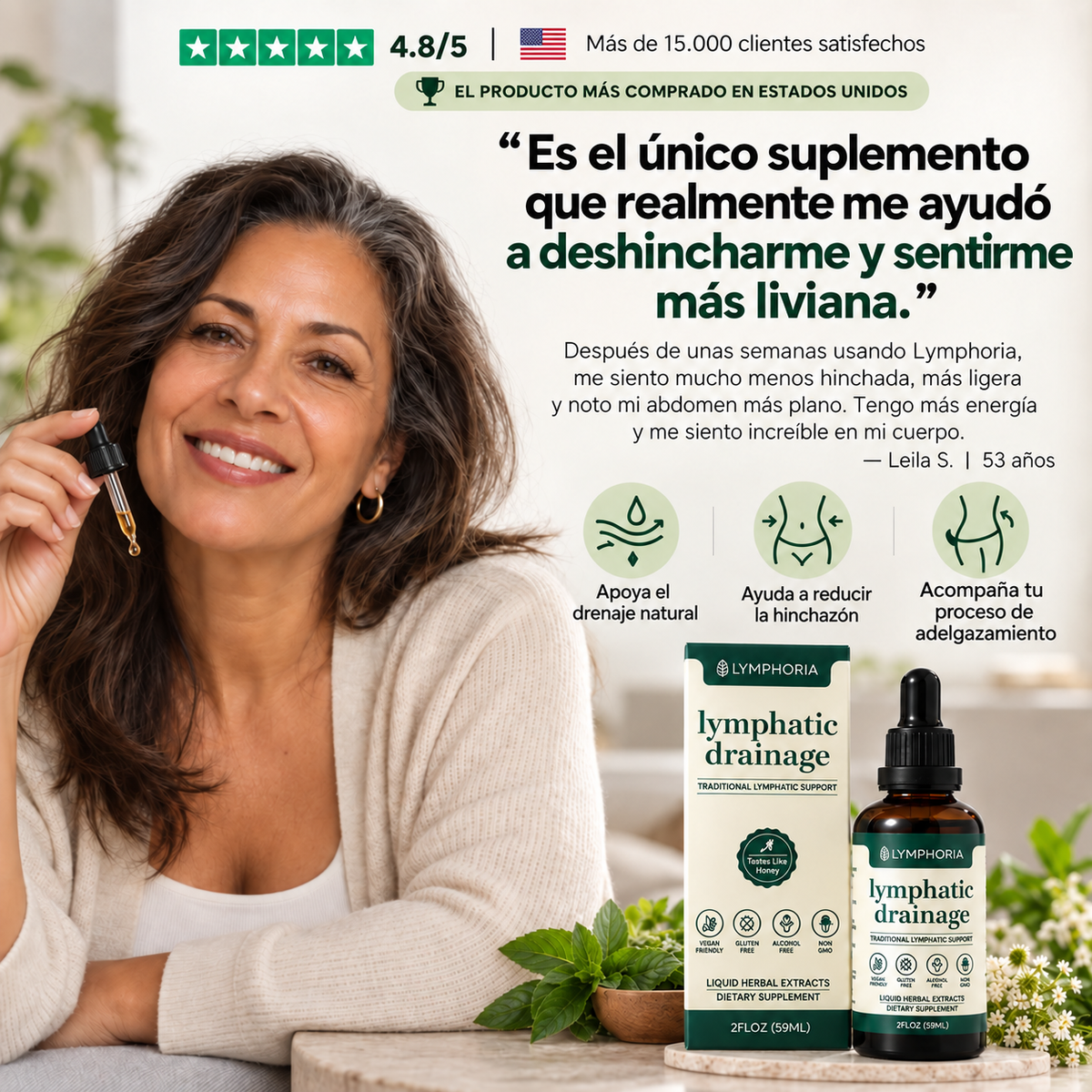 LYMPHORIA DRENAJE LINFATICO · 60 ML