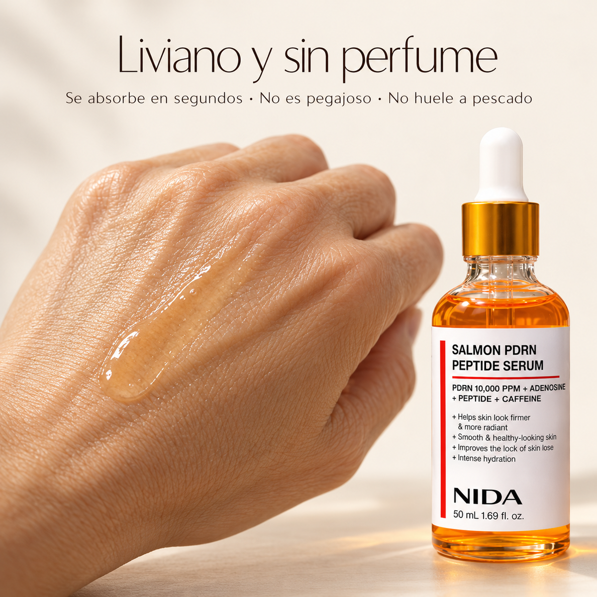 Serum con ADN de Salmón: ¿Por qué las coreanas se ponen ADN de salmón en la cara?