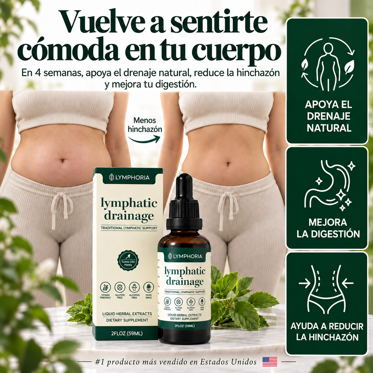 LYMPHORIA DRENAJE LINFATICO · 60 ML